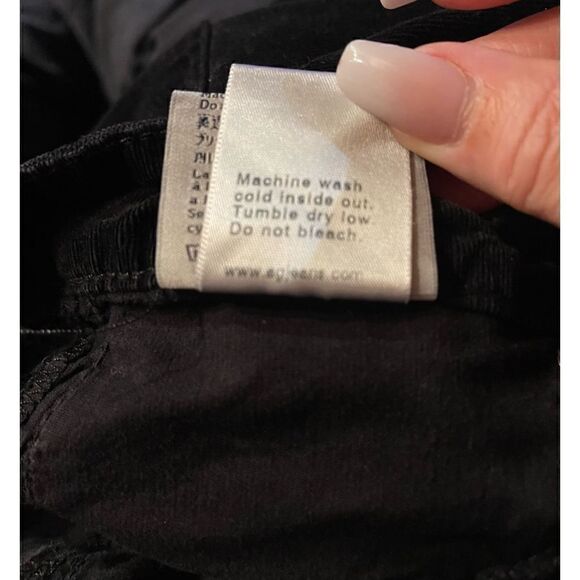 AG Adriano Goldschmied Velour Super Skinny The Legging - Picture 8 of 8